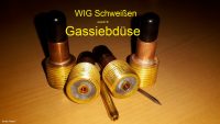 WIG Gaslinse WIG Gasdüsenlinse WIG Gassieblinse Spezialanfertigung für Keramikdüsen